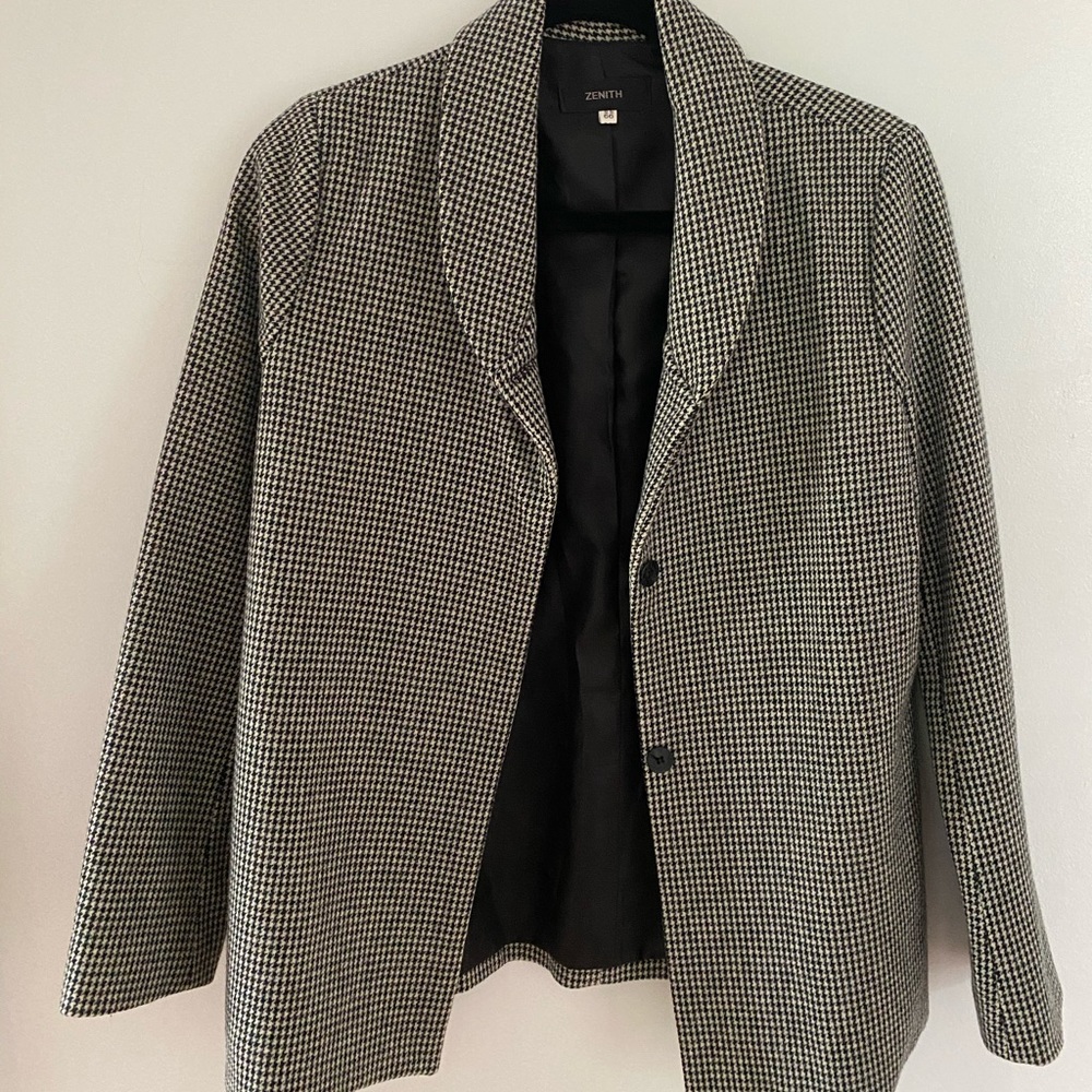 Vintage Houndstooth Jacket by Zenith Korea